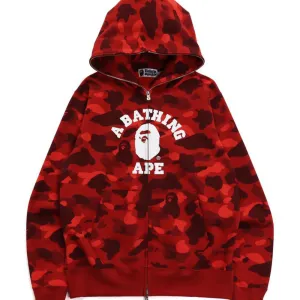 The Red Bape Hoodie, A Symbol of Bold Expression